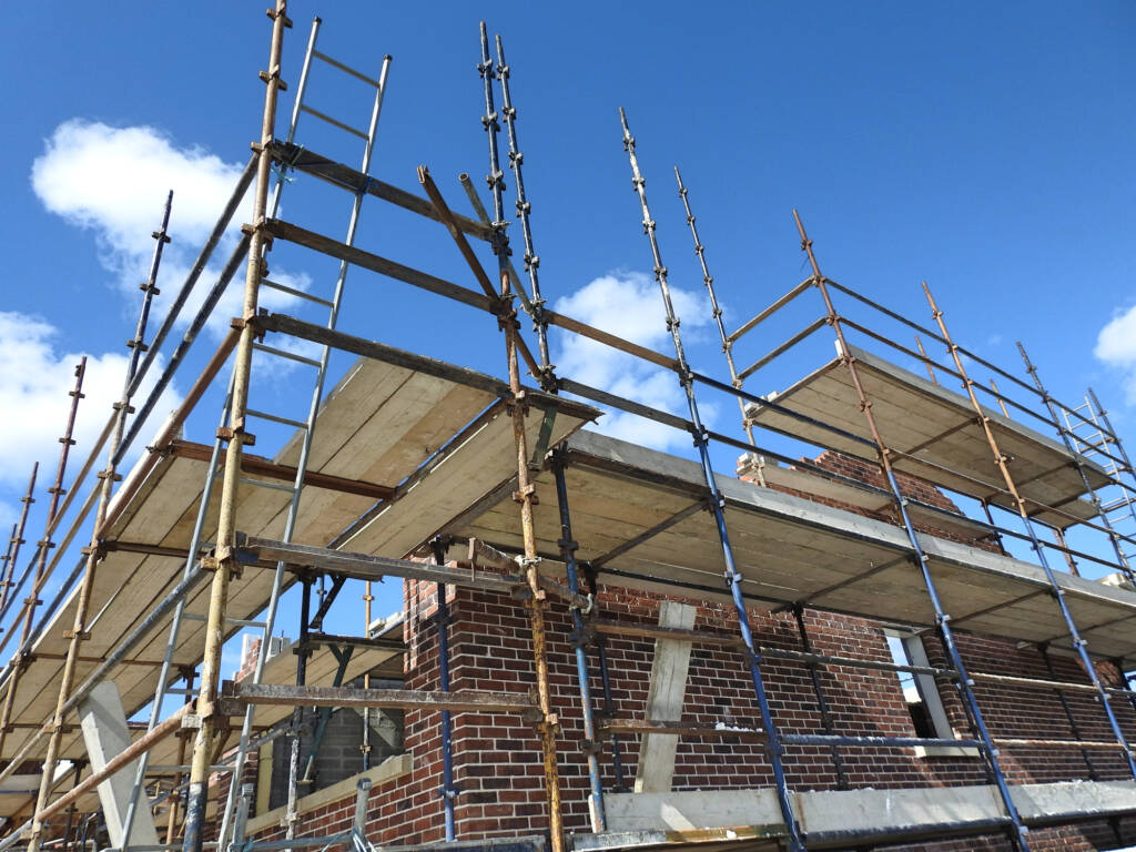 Temporary Roof Scaffolding